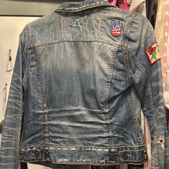 Vintage lucky brand denim jacket - Picture 3 of 3